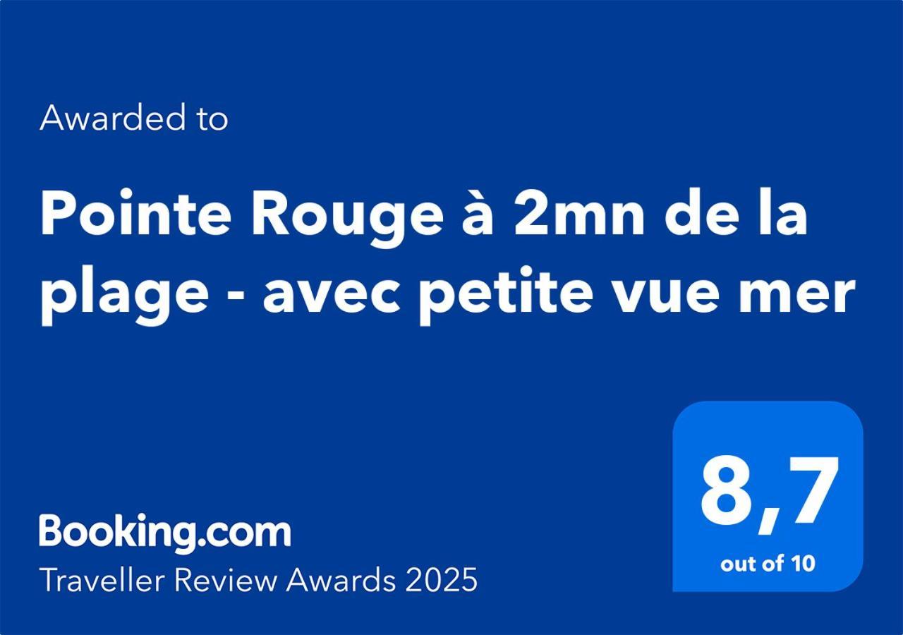Pointe Rouge A 2Mn De La Plage - Avec Petite Vue Mer Marsella Exterior foto